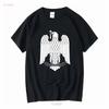 Romania Coat of Arms T Shirt Romanian Parliament Eagle All Sizes Long or Short Sleeves Vintage Washed Designer Clothes Unisex