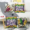 Mask Carnival Pillow Cover Digital Printing Living Room Bedroom Sofa Cushion Cushion Cover