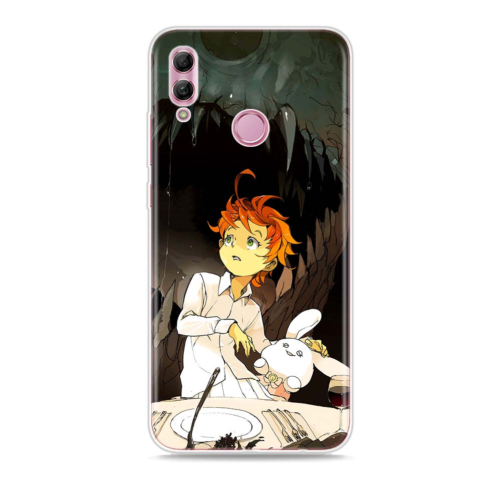 The Promised Neverland  Silicone Cover For Honor 30 30S 30i 9 10 9A 9C 9S 9N 10i 10X 9X Lite Pro 5G Phone Case