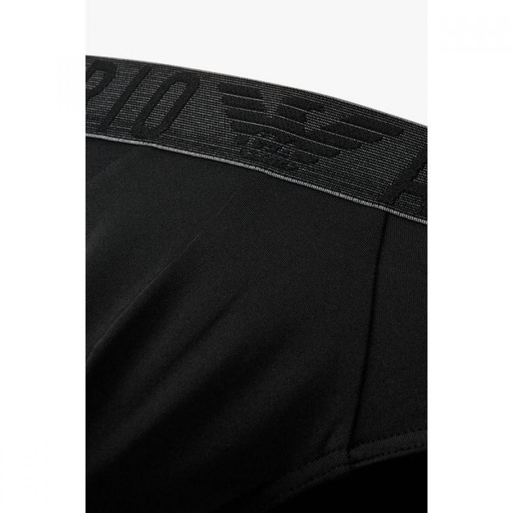 Emporio Armani Men S Jacquard Banded Nylon Brief 2 Set 0815311016 0815311018