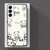 Cartoon Cute Panda Funda Phone Cover Case for Xiaomi Redmi Note 10 13 Pro Plus 11s 12s 12 Pro 14 9 7 8 10S 9S 11