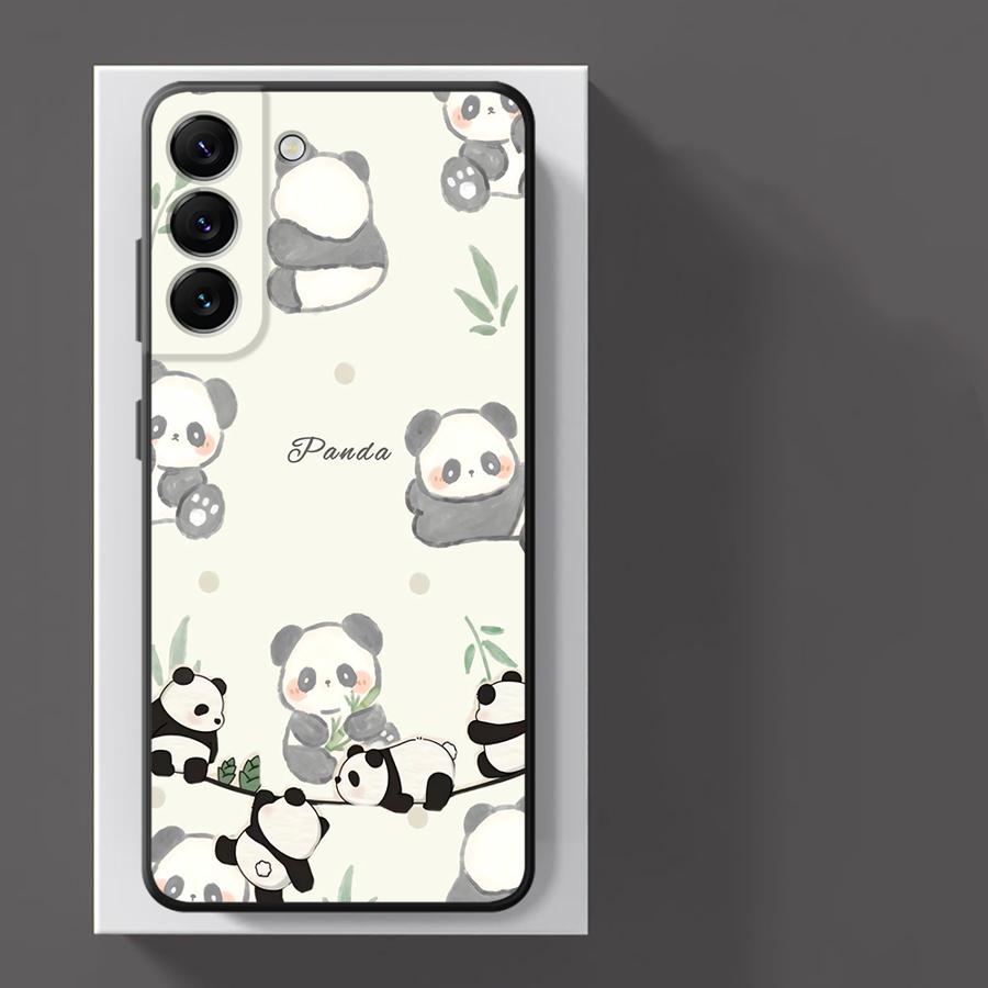 Cartoon Cute Panda Funda Phone Cover Case for Xiaomi Redmi Note 10 13 Pro Plus 11s 12s 12 Pro 14 9 7 8 10S 9S 11