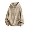 Vintage Tie Dye Hooded Sweatshirt Men Loose Fit Casual Streetwear