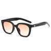 Punk Black Frame Sunglasses Block Glare High Definition Vision Black Shades Glasses Eye Protection Eyewear For Women