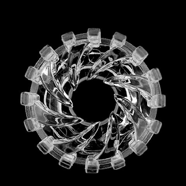 Durable Transparent Aquariums Skimmer with Transparent Pipe Spin Surface Cleaner