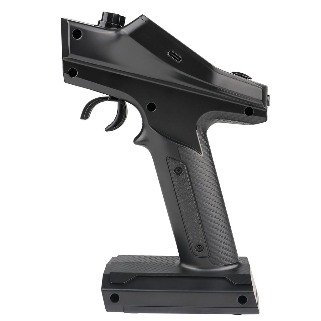 10CH Transmitter and 11CH Receiver Kit, 2.4GHz Remote Controller with LCD Display for RC Cars, Boats