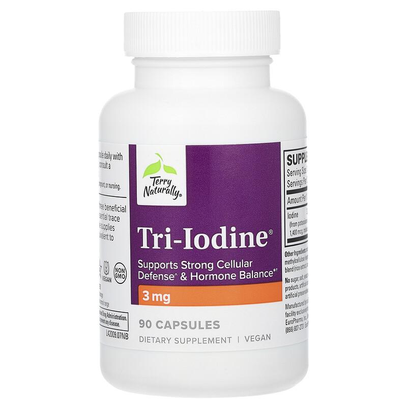 Tri-Iodine, 3 mg, 90 Capsules