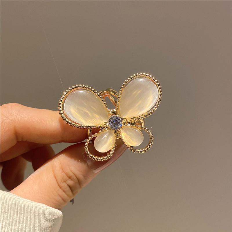 

Western Restaurant Metal Napkin Ring Exquisite And Insect Napkin Clasp Napkin Ring золотой