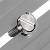 Quick Release Screw Adapter For DSLR Silver Camera Screw Tripod Screw D-Ring Screw 1/4 Inch Screw