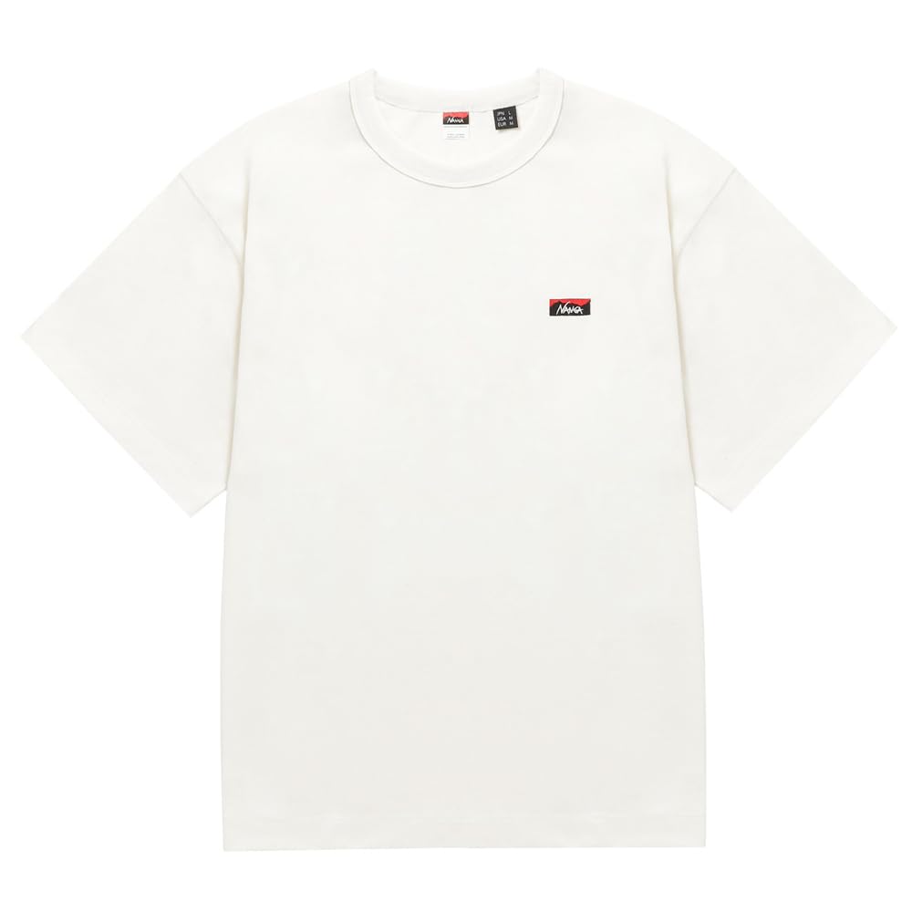 NANGA ECO HYBRID BOX LOGO EMBROIDERY TEE Eco Hybrid Box Logo Embroidery Tee Unisex Casual Short Sleeve Shirt Outdoor Loose Fit N0000 242 243 245 246