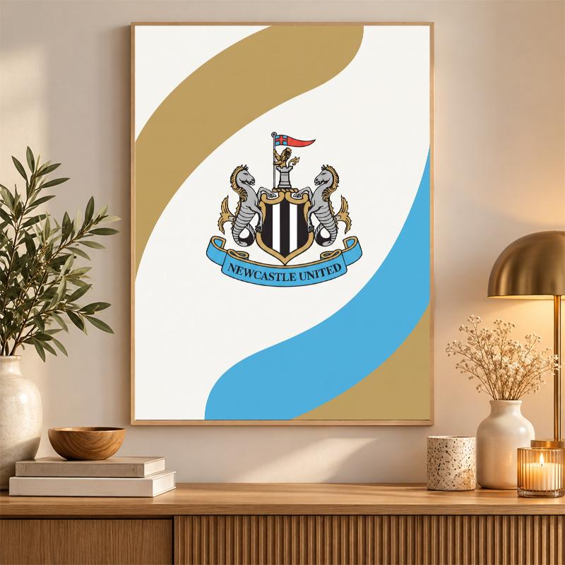 Newcastle United Football Diamond Painting Kit 5D Full Drill DIY Diamond Mosaic Wall Art Home Decor