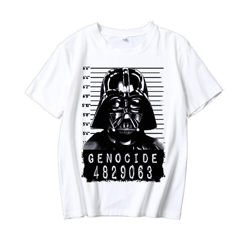Star Wars Collaboration Series Children and Adults Shortsleeved Tshirts Trendy Roundneck Loose Summer Style