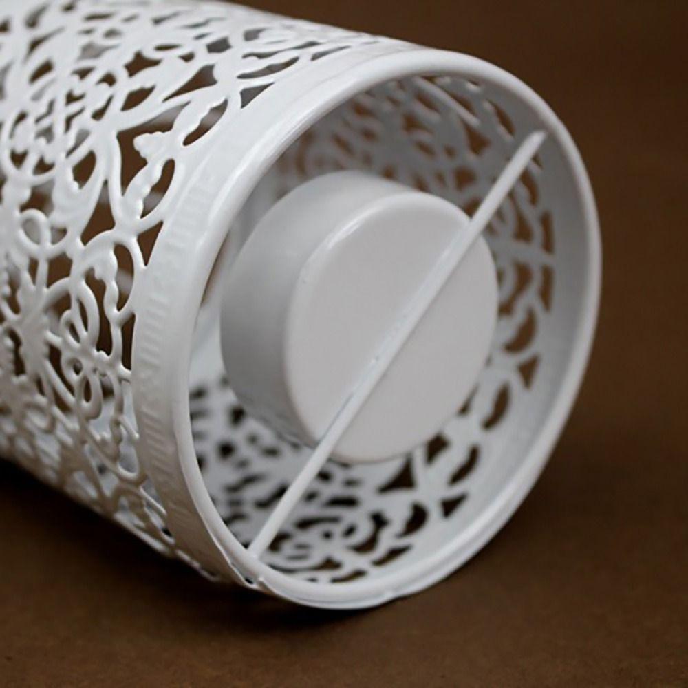 Iron Art Candle Holder Bird Cage Desktop Ornament Craft Wedding Ornament