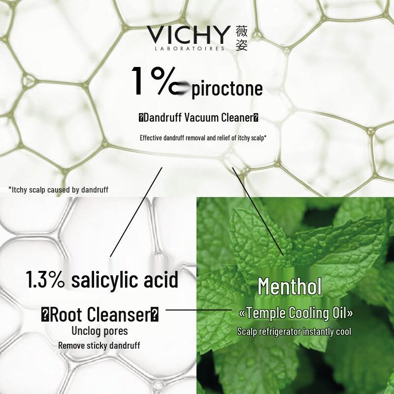 Vichy Dercos Exfoliating Anti-Dandruff Shampoo