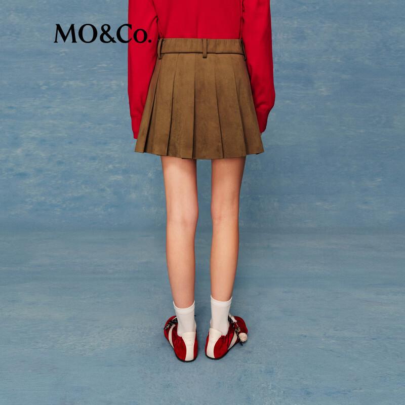 MO&Co. High-Waist A-Line Short Skirt