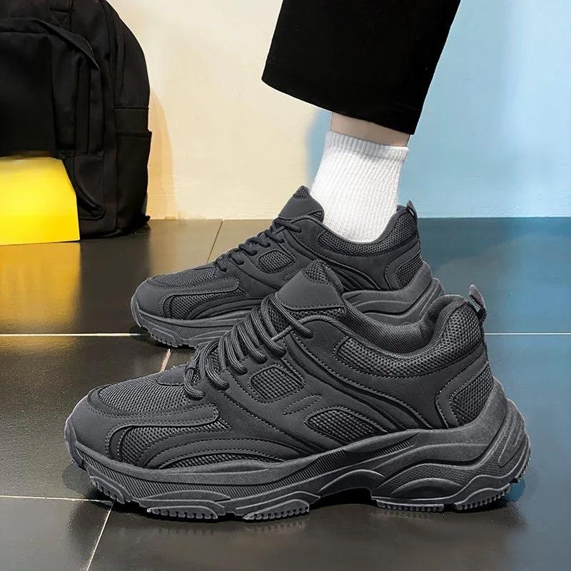 Fashion Non Slip Outdoor Casual Sports  Breathable Mesh Walking Sneakers Men Running Shoes Lightweight Tennis Shoes