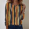 Long Sleeve Shirts For Women Cute Print Graphic Tees Blouses Casual Plus Size Basic Tops Pullover