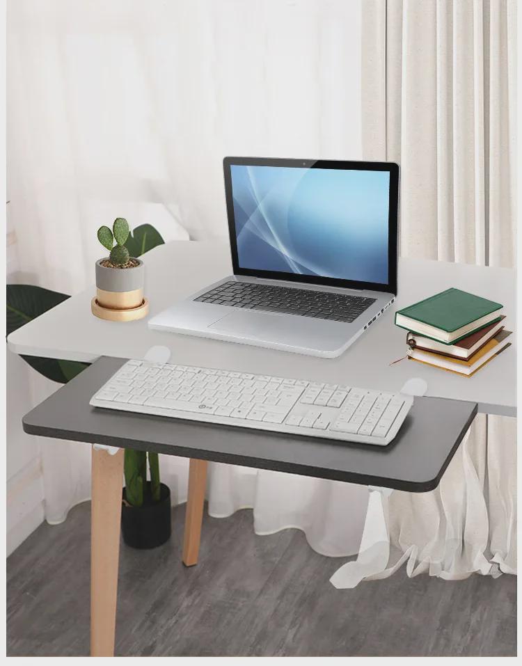 Foldable Punch-Free Desktop Extension Board for Mouse & Keyboard