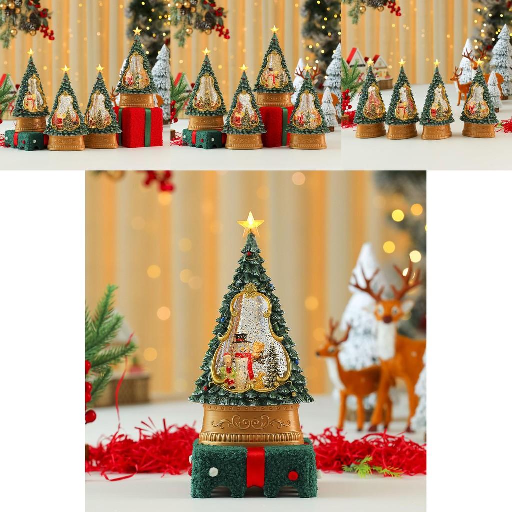 Weihnachtsbaumschmuck mit Lichtern und Musik für Feiertagsdekoration, Geschenk für Kinder und Mädchen