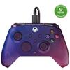 Turtle Beach Controller REMATCH ADVANCED Purple Fade Wired Gamepad for Xbox Series PC Remapping Hair Triggers Dual Vibration Ergonomic Design Audio