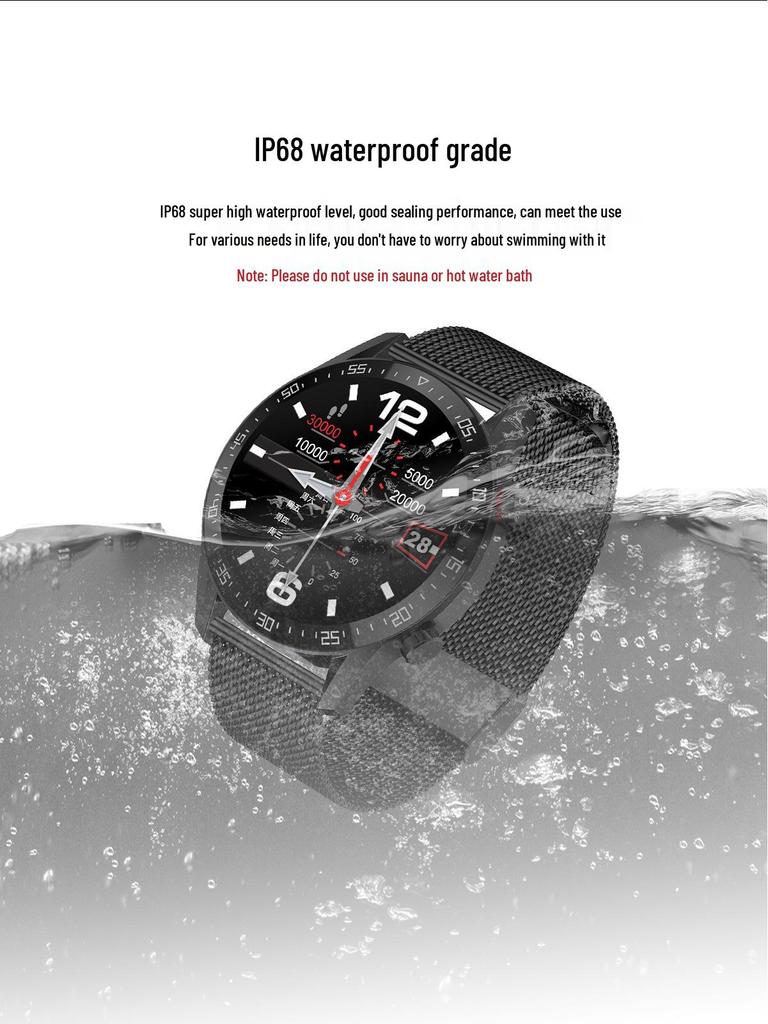 L13 SK7 Astronaut Smartwatch: Offline-Zahlung, Herzfrequenz- und Blutdrucküberwachung