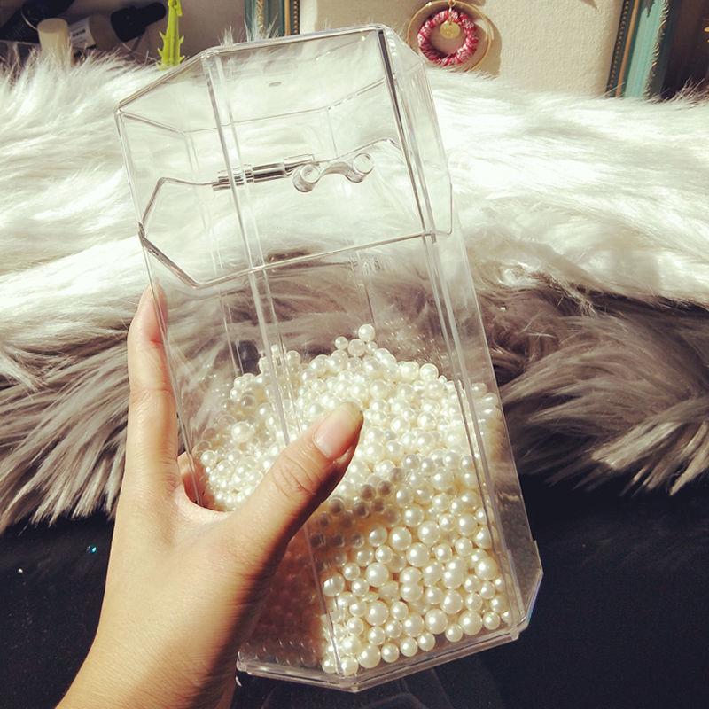 Make-up-Pinsel- und Lippenstift-Organizer aus Acryl mit Fächern - Aufbewahrungsröhre mit großem Fassungsvermögen