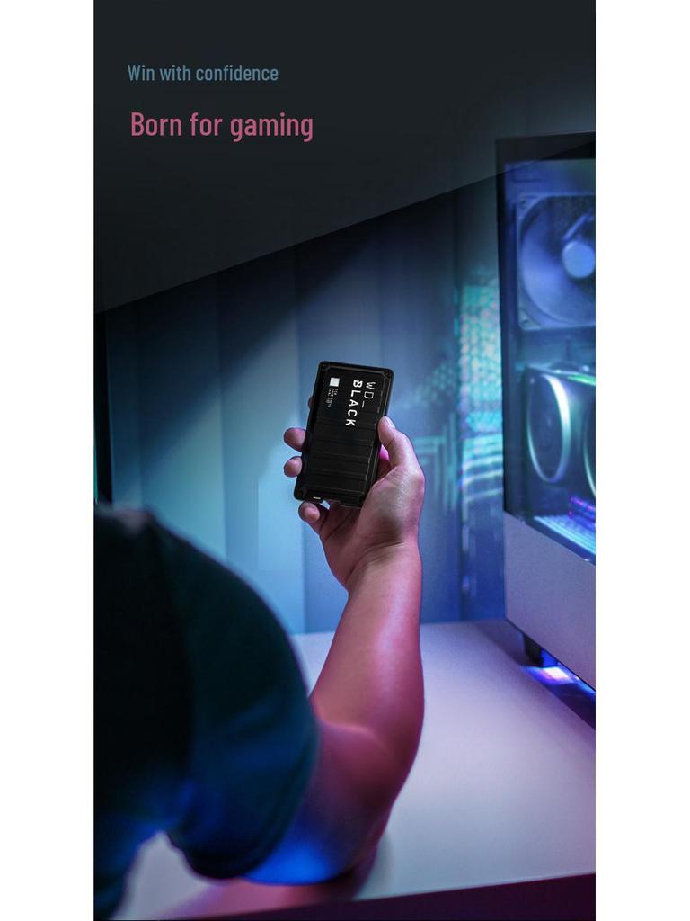 Western Digital BLACK P50 Portable SSD for PS4/XONE - Available in 500GB, 1TB, and 2TB.