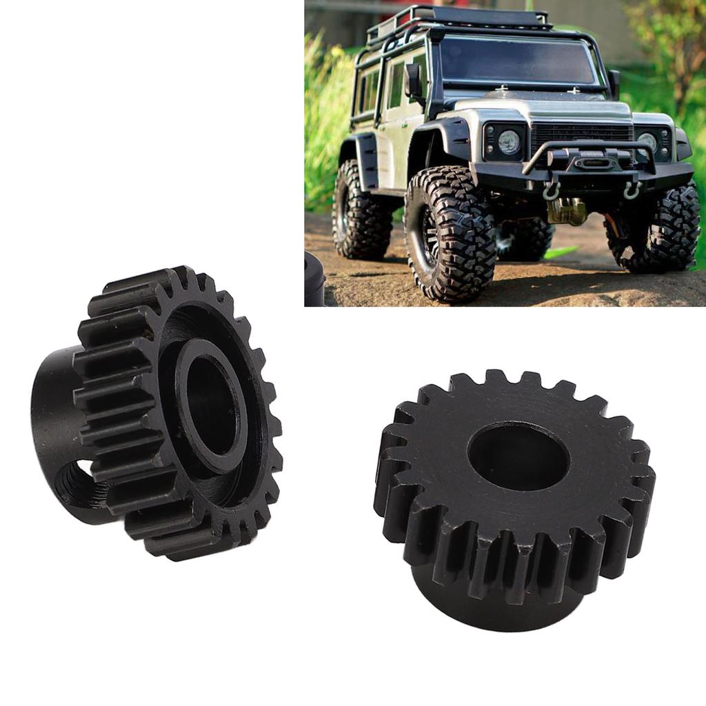 25DP 1.0M 8mm RC Motor Pinion Gear Set 21T 22T Chrome Molybdenum Steel Motor Gears for 1/5 1/6 1/7 RC Model Car