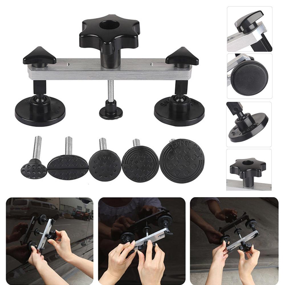 Professional Car Repair Tool Aluminum Alloy Car Paintless Dent Puller Bridge Repair Hand Tools Kit for Auto Hail Damage Fix Set