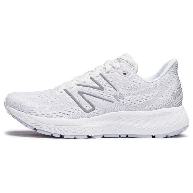 

New Balance Fresh Foam X 880v13 Standard White Silver Metallic Women s 36