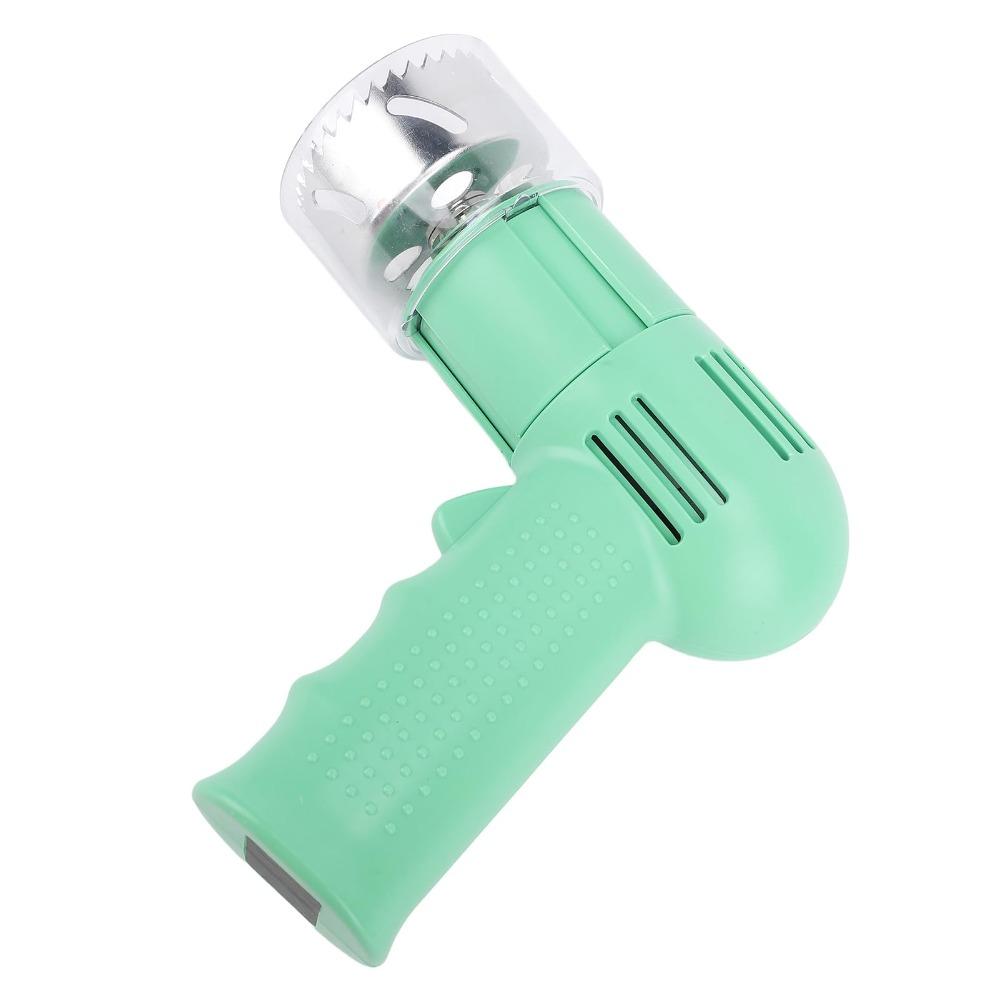 Portable Design Electric Nut Opener Labor Saving Automatic Coconut Opener  Supermarkets зелёный