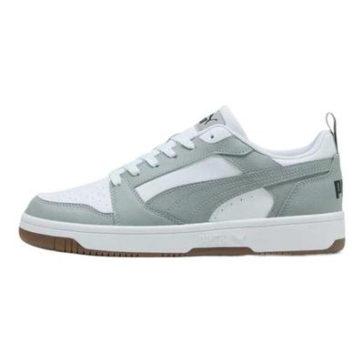 Scarpe da ginnastica unisex Rebound V6 Low Bianco Grigio 392328-53