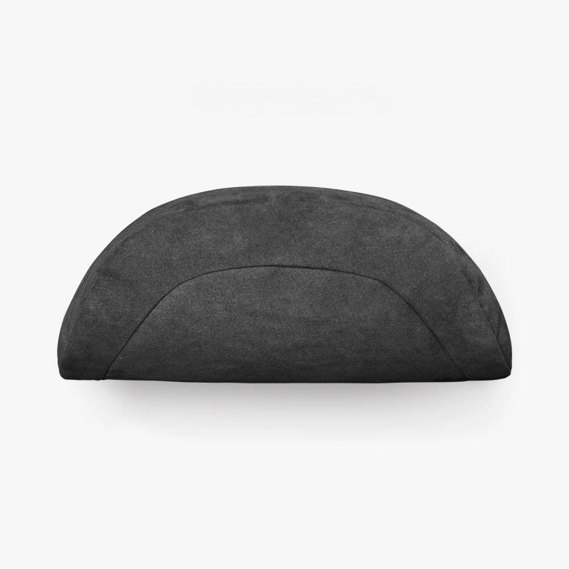 For Tesla Model 3 Model Y Headrest Lumbar Support Headrest Lumbar Backrest Cushion Rebound Suede Car Pillow Neck Protection