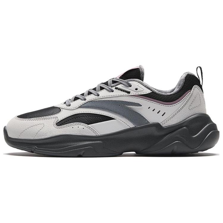 

Новые кеды Anta Chaobai Gz с кожаным верхом, низкие, повседневные, женские, серые 122348812-10 36.5