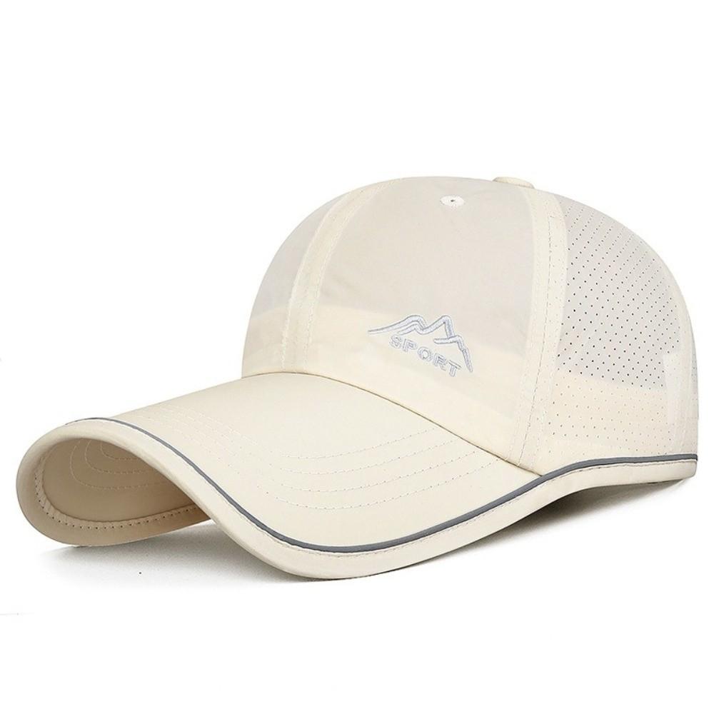 Breathable Sun Hat Quick Dry Running Hat Fashion Mesh Baseball Cap Tennis