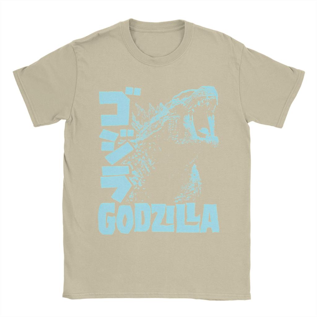 Godzillaed T-Shirt for Vintage 100% Cotton Tees Crew Neck Short Sleeve T Shirts Gift Idea Clothing Unisex