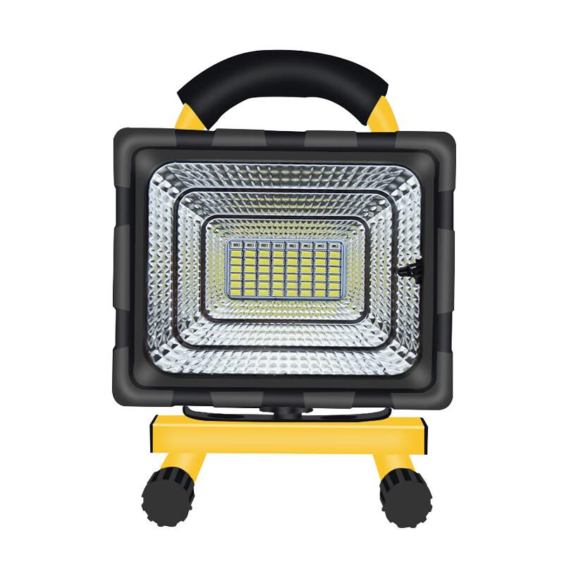 Portable USB Rechargeable LED Floodlight with Smart Power Display