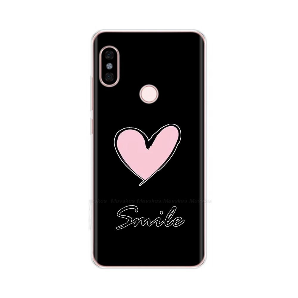 For Redmi Note 5 Note5 Pro Protective Shell Soft Silicone Phone Case Cartoon Painted Back Cover For Redmi Note 5 6 Pro Fundas
