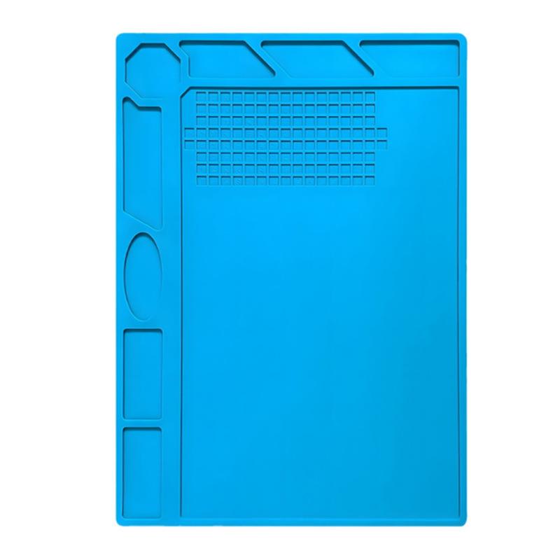 Magnetic Silicone Heat-Resistant Work Mat for Soldering and Welding
