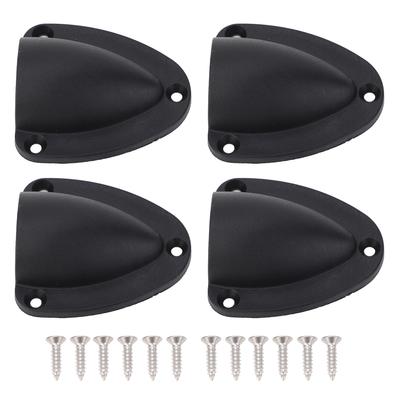 4 Buc. Guri de Aerisire Clamshell din Nailon pentru Marină Acoperire Gură de Aerisire pentru Cablu Electric Marin Instalare Ușoară Cablare Senzor Marin