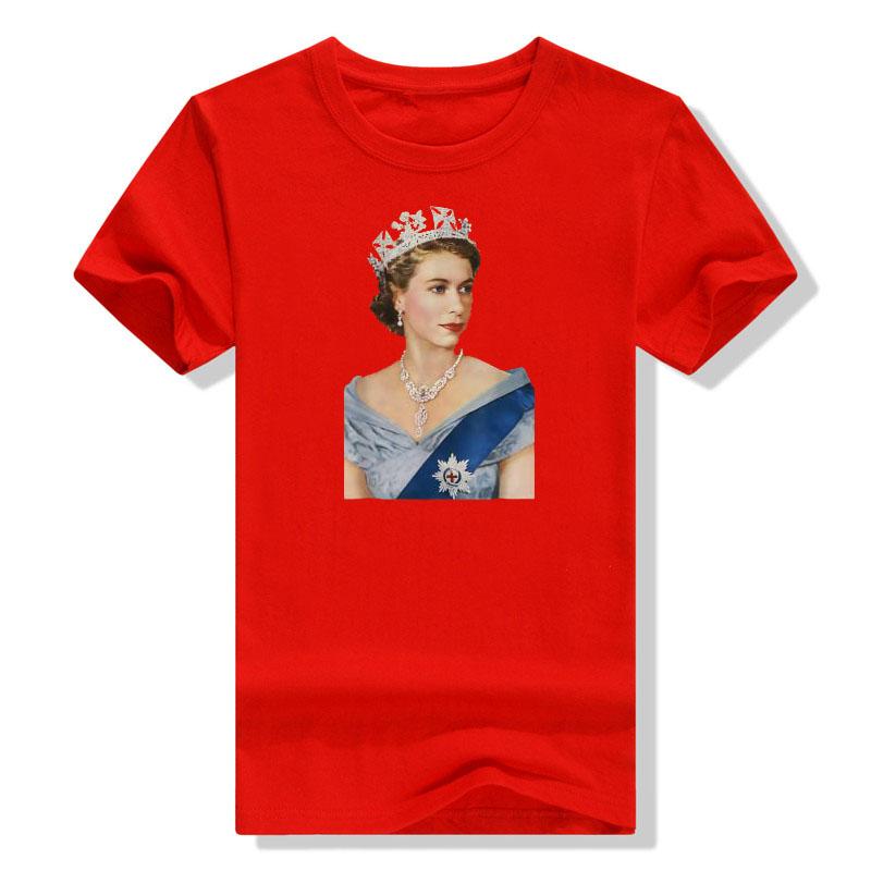 Queen-Elizabeth's II British Crown Majesty Queen Elizabeth's Remember T-Shirt The-Queen of England Her Royal Highness Apparel