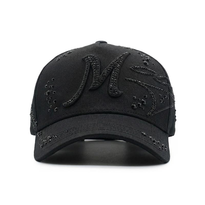 Wholesale Structured 5 Panel Type Mesh Trucker Cap Custom Baseball Cap Dandy Curved Brim Satin Gorra Rude Awakenings Hats