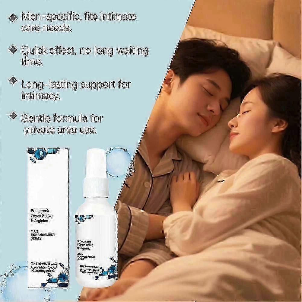 Man Enhancement Spray Safe Health Delay Care Spray perfect Present for Men