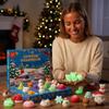 in the Dark Advent Calendar Day Christmas Countdown with Stress for Kids