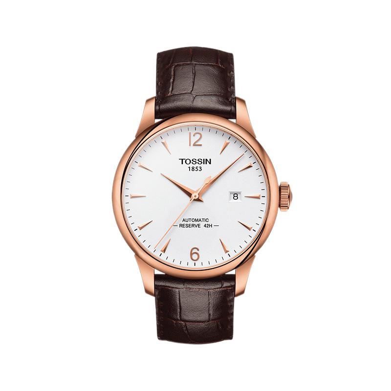 Tossin So Tian Junya Serie Herren-Automatik-Uhr - Nicht mechanisch