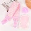 Shower Exfoliating Back Scrubber Bath Belt Towel Ball Glove Deep Mud Clean Korean Body Washcloth Japanese Rear Scrub Pull Strap