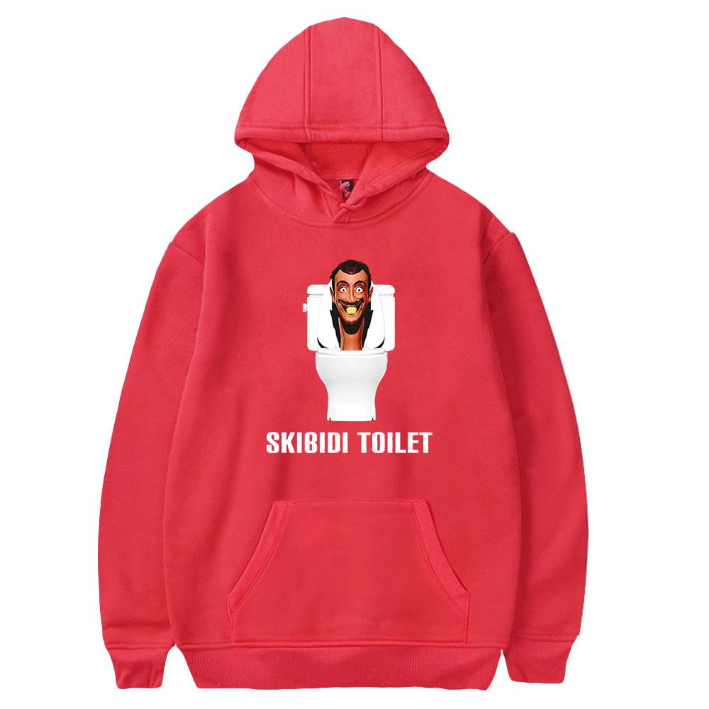 

Чоловіча жіноча толстовка з капюшоном Skibidi Toilet Graphic Hoodies Аніме Streetwear Harajuku Повсякденні пуловери з принтом і капюшоном XXS