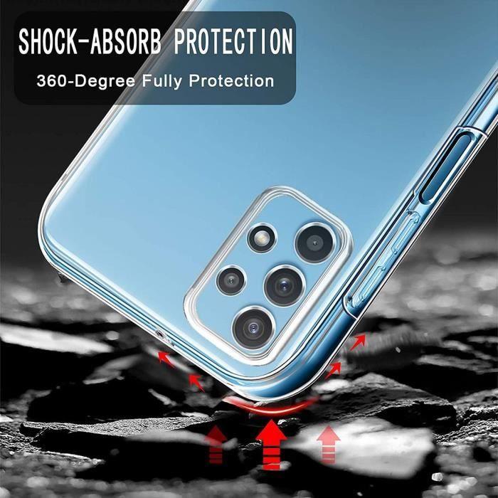 Coque - Samsung - A32 5G - TPU Souple - Anti-Choc - Anti-Rayure - Transparent