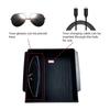 For Tesla Model Y Launch Juniper 2025 Model 3 Highland 2024 Center Console Eyeglasses Storage Box Armrest Box Silicone Pad