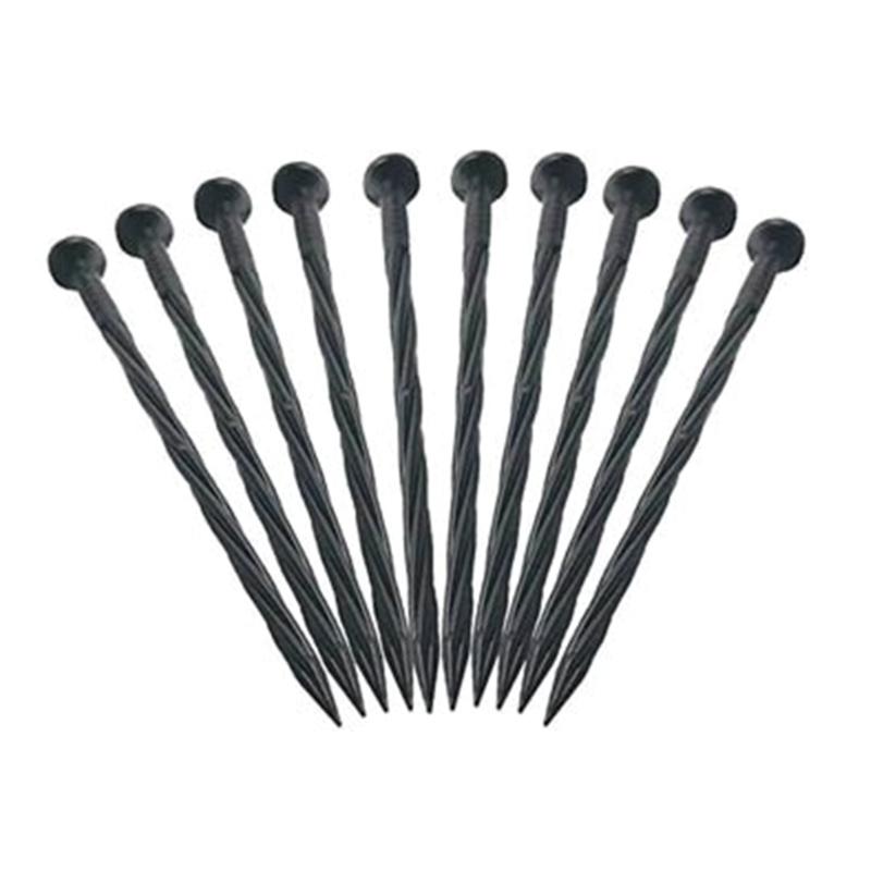 30Pcs Canopies Stakes Plastic Tent Peg Nails Yard Lawn Peg Landscape Edgings Stakes for Fixings Tent Tarps Awnings